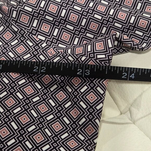 7 Diamonds Mens 4 Way Stretch Short Sleeve Button Up Shirt XL Diamond Design - Picture 4 of 10